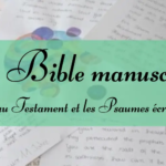 Li tradui ak transmèt Bib la depi 1818, maniskri Bib la, Nouvo Testaman an ak sòm yo ekri alamen.
