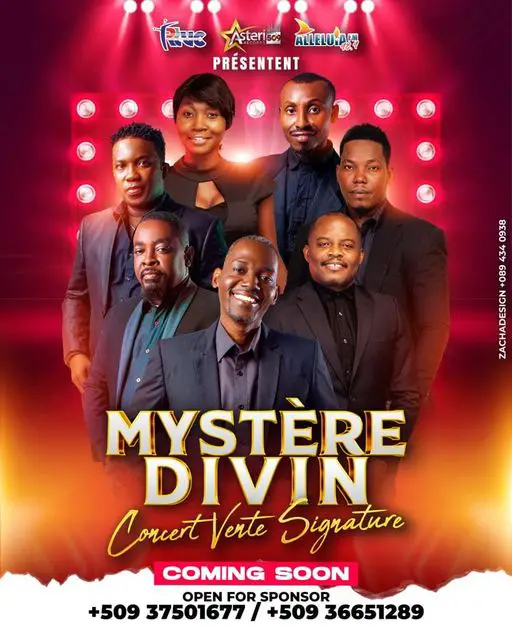 Le groupe évangélique Mystère Divin annonce la vente de signature de son plus ré...