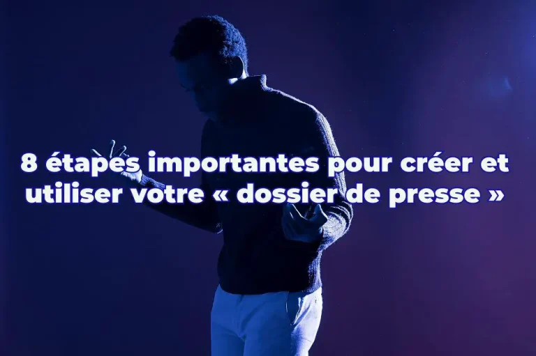 8 Etap enpòtan pou kreye epi sèvi ak "Pres Kit" ou a