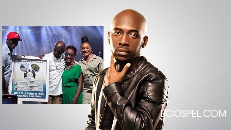 Sherwin Gardner selebre 2 milya dola Tiktok opinyon pou chante frape
