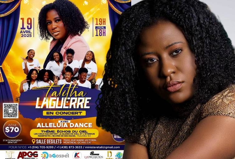 Talitha Laguerre prezante "echos du ciel" levanjil konsè nan Monreyal
