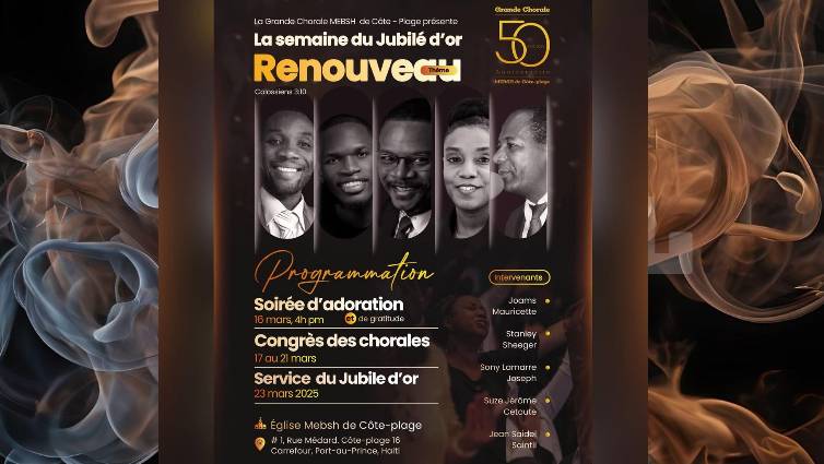 50 ane nan koral la mebsh nan Côte-Plage
