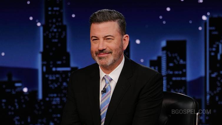 Jimmy Kimmel eskize nan kominote kretyen an

