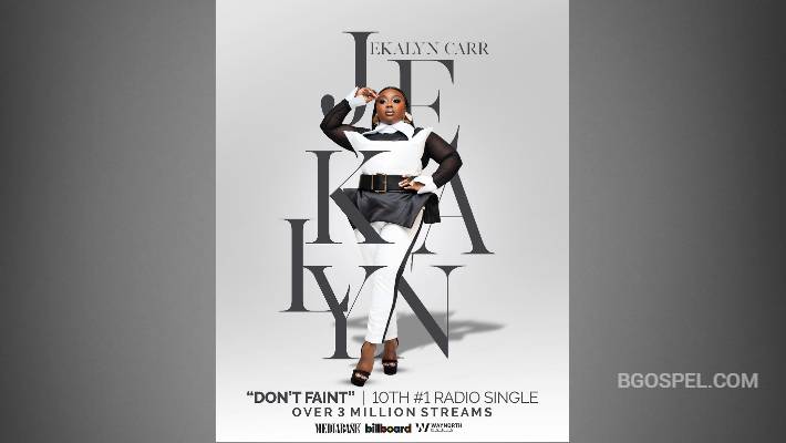 Jekalyn Carr - Dosye afichaj ak single "Don't Faint" la

