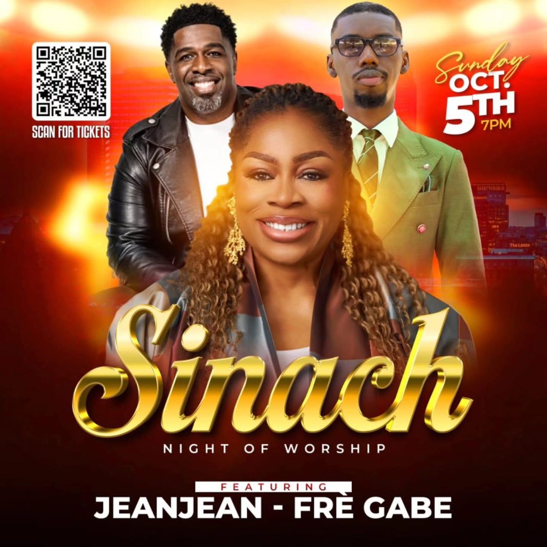 Konsè Sinach Boston ranvwaye – lannwit nan adorasyon, 5 oktòb 2025