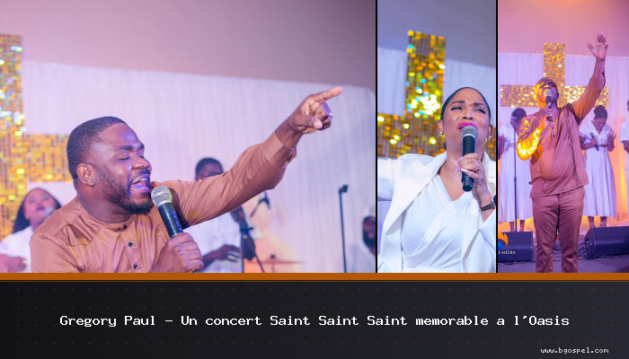 Gregory Paul - Yon konsè memorab Saint Saint nan otèl Oasis la
